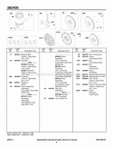 Piston Rings Flywheel Clutch Diagram and Parts List for 582447-0476-E2  Briggs and Stratton Engine